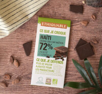 Noir-Schokolade 72% Haiti (bio), 100g