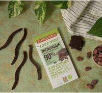 Noir-Schokolade 90% Nicaragua (bio), 100g